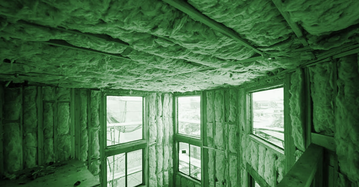 What is the most effective way to insulate a house?